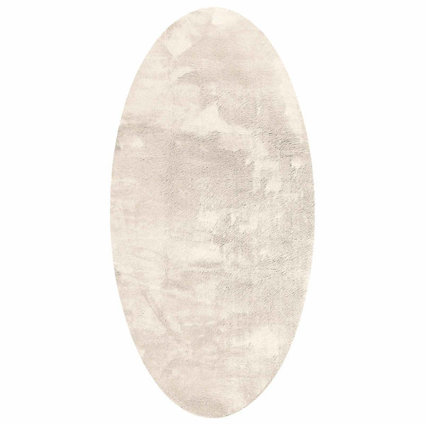 Ovaler Teppich HUARTE Beige 100x200 cm
