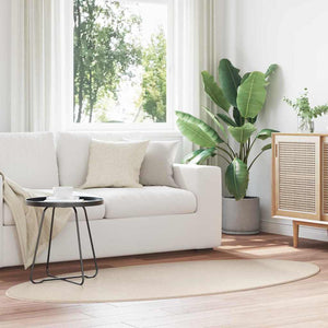Ovaler Teppich HUARTE Beige 120x170 cm