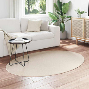 Ovaler Teppich HUARTE Beige 120x170 cm