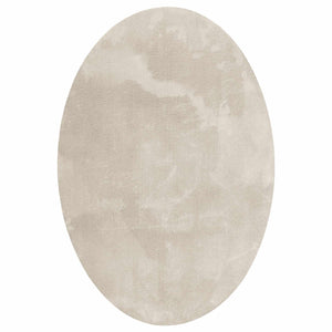 Ovaler Teppich HUARTE Beige 160x230 cm