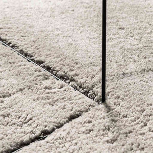 Ovaler Teppich HUARTE Sand 120x170 cm