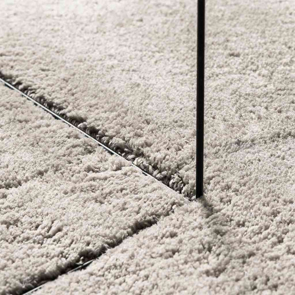 Ovaler Teppich HUARTE Sand 140x200 cm
