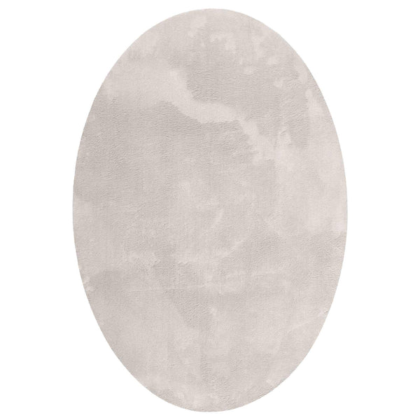 Ovaler Teppich HUARTE Sand 140x200 cm