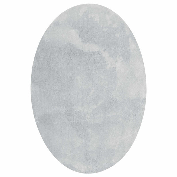 Ovaler Teppich HUARTE Grau 160x230cm
