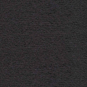 Schwarzer Ovaler Teppich 100x200 cm