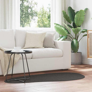 Anthrazit Teppich HUARTE 80x150 cm