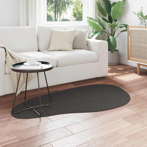 Anthrazit Teppich HUARTE 80x150 cm