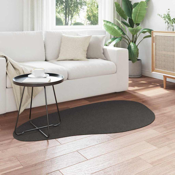 Anthrazit Teppich HUARTE 80x150 cm
