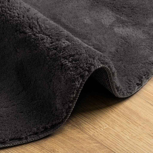 Anthrazit Teppich 100 x 200 cm