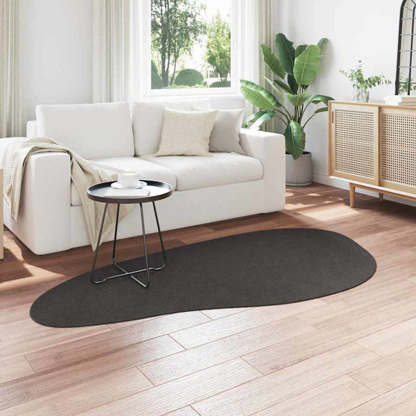 Anthrazit Teppich 100 x 200 cm