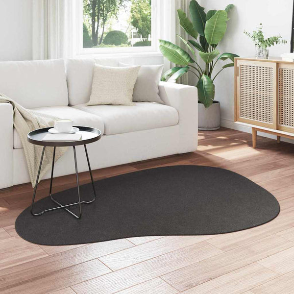 Anthrazit Teppich 120 x 170 cm Polyester