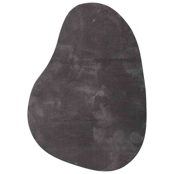 Anthrazit Teppich 120 x 170 cm Polyester