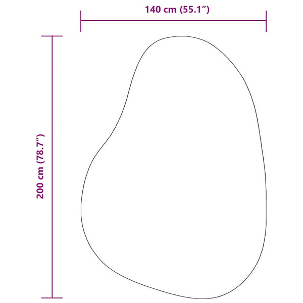 Beiger Teppich HUARTE 140x200 cm