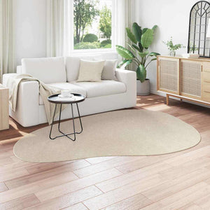 vidaXL Tapis d'appoint HUARTE Beige 160 x 230 cm Polyester