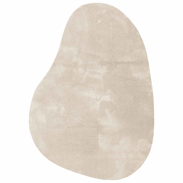 vidaXL Tapis d'appoint HUARTE Beige 160 x 230 cm Polyester
