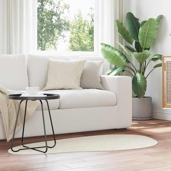 HUARTE Creme Teppich 80 x 150 cm