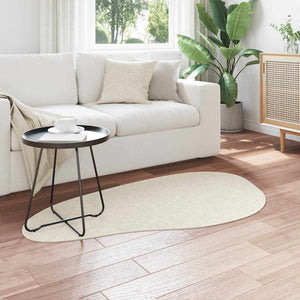 HUARTE Creme Teppich 80 x 150 cm