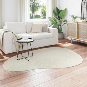 Creme Teppich 140x200 cm Polyester