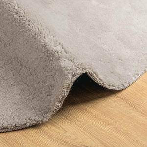 Sandfarbener Teppich HUARTE, 80x150 cm