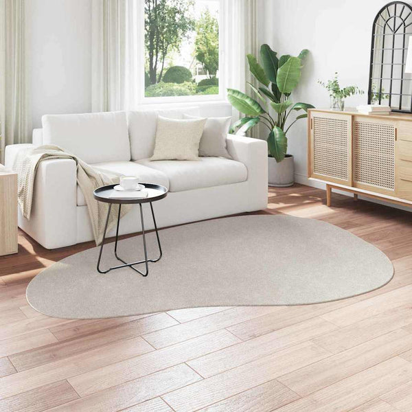 Sandfarbener Teppich HUARTE, 160x230 cm