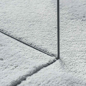 Grauer Teppich HUARTE 100x200 cm