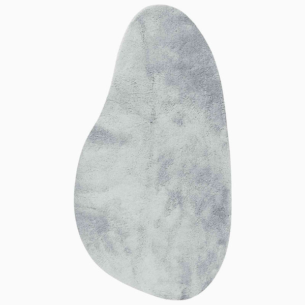 Grauer Teppich HUARTE 100x200 cm