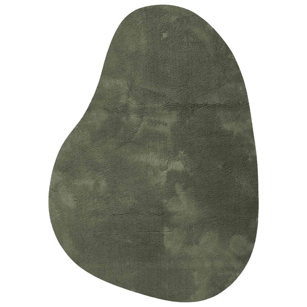 Waldgrüner Teppich 120 x 170 cm