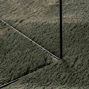 Waldgrüner Teppich 140x200 cm