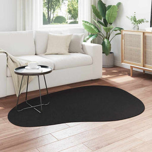 Schwarzer Teppich HUARTE 120x170 cm