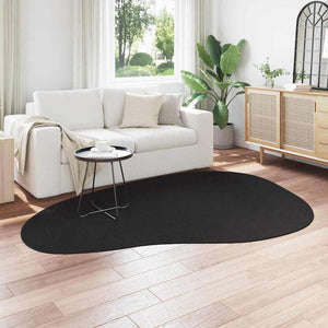 Schwarzer Teppich HUARTE 160x230 cm