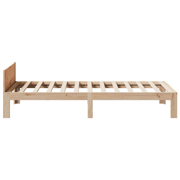 vidaXL Lit en bois massif sans matelas 80x200 cm Bois de pin