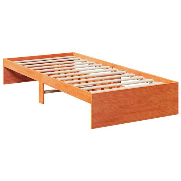 Tagesbett Kiefer Massivholz 90x200 cm Wachsbraun