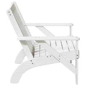 Adirondack Gartenstuhl Weiß Kiefer Massivholz