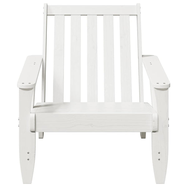 Adirondack Gartenstühle 2er Set, Kiefer Weiß