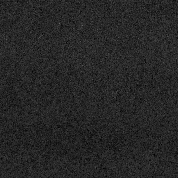 Schwarze Fußmatte 120x250 cm