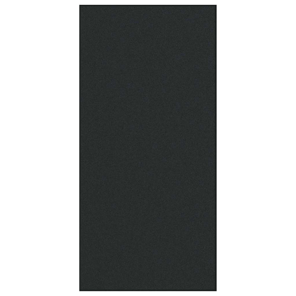 Schwarze Fußmatte 120x250 cm
