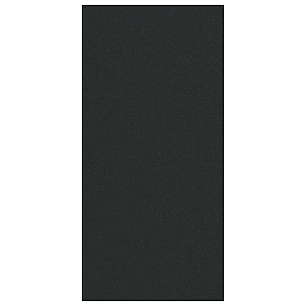 Schwarze Fußmatte 120x250 cm