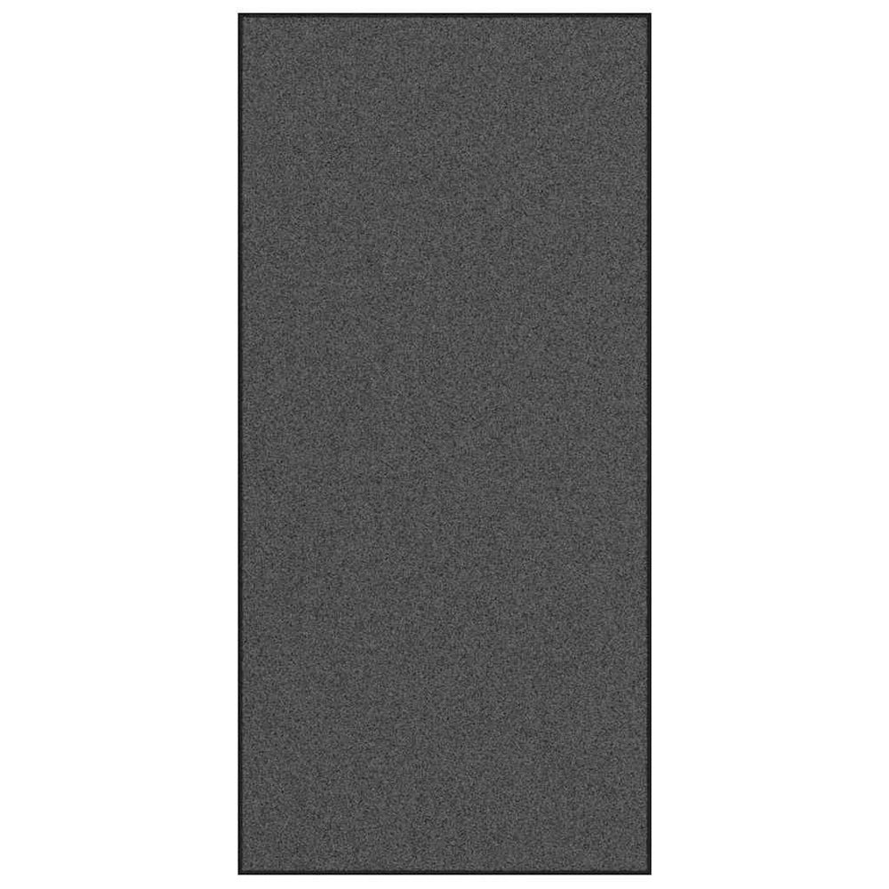 Fußmatte Anthrazit Schwarz 120x250 cm