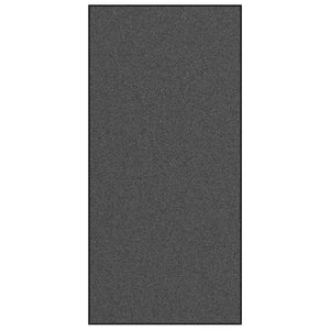 Fußmatte Anthrazit Schwarz 120x250 cm