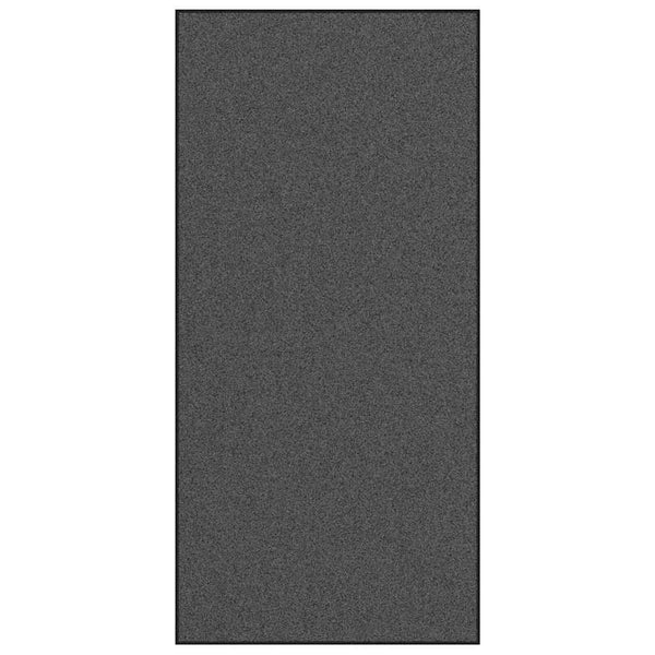 Fußmatte Anthrazit Schwarz 120x250 cm
