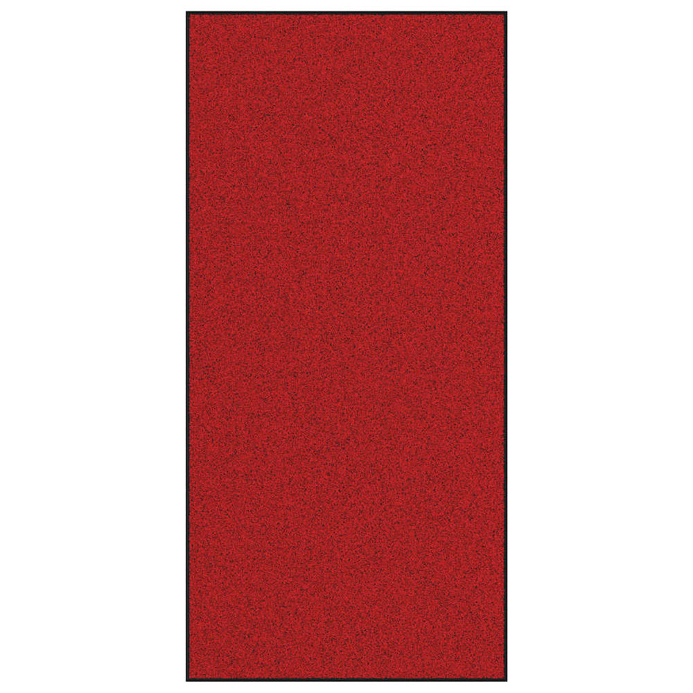 Fußmatte Rot Schwarz 120x250 cm Polyamid