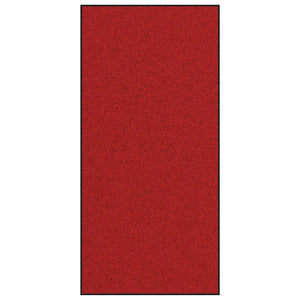 Fußmatte Rot Schwarz 120x250 cm Polyamid