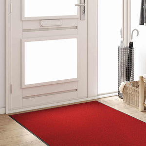 Rot-Schwarze Fußmatte 120x300cm