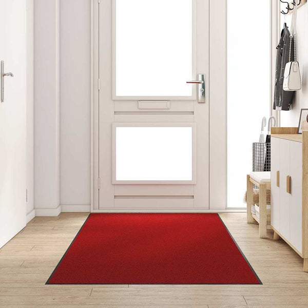 Rot-Schwarze Fußmatte 120x300cm