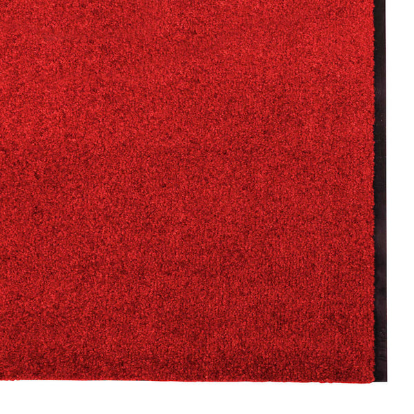 Rot-Schwarze Fußmatte 120x350cm