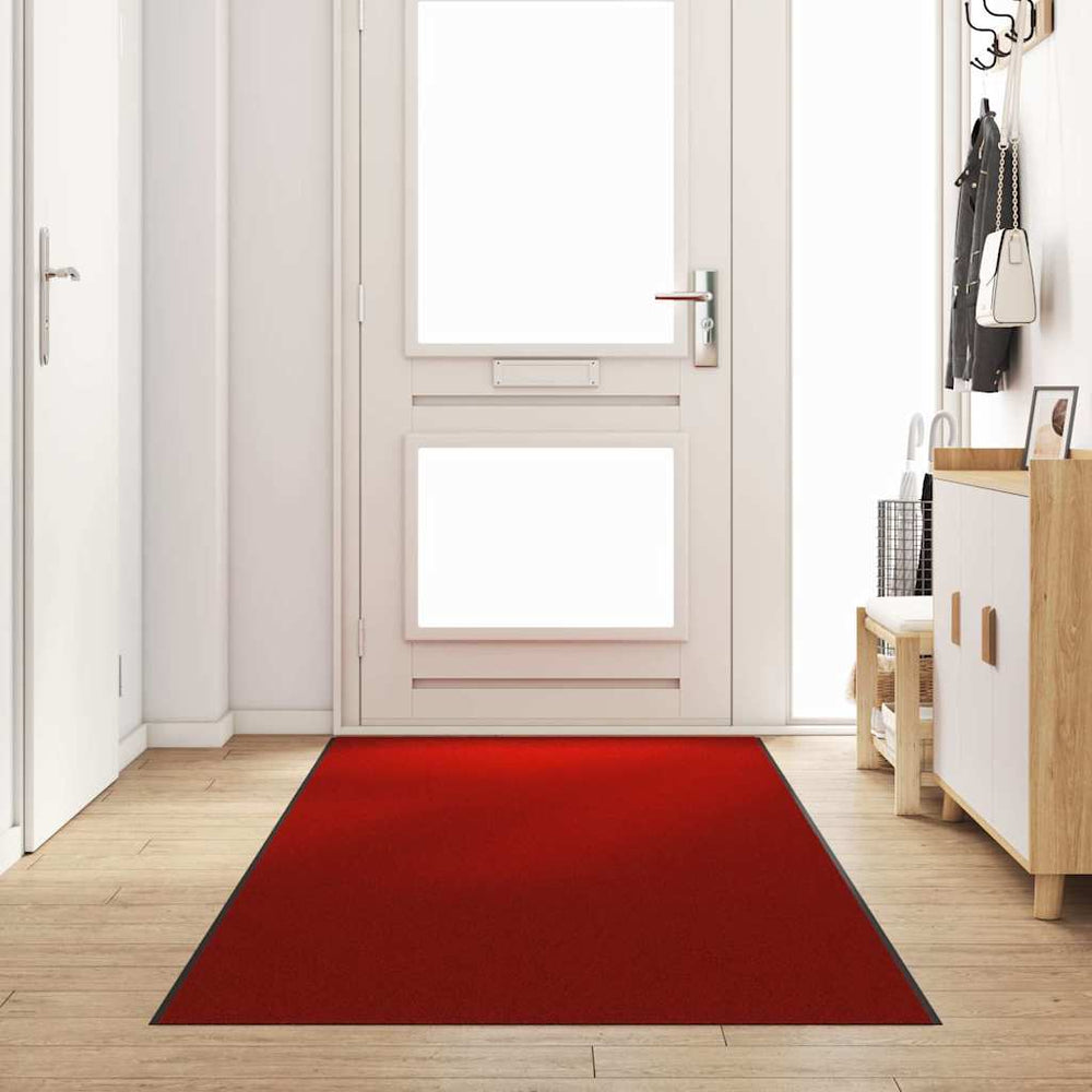 Rot-Schwarze Fußmatte 120x350cm