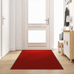 Rot-Schwarze Fußmatte 120x350cm