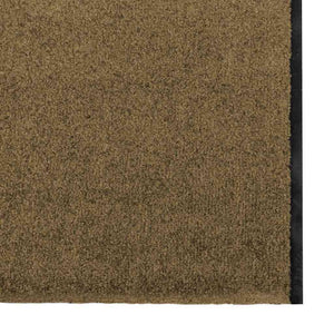 Braun-Schwarze Fußmatte 120x350 cm