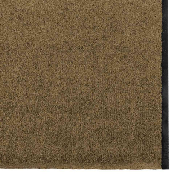 Braun-Schwarze Fußmatte 120x350 cm