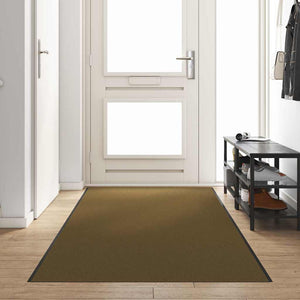 Braun-Schwarze Fußmatte 120x350 cm